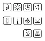 Lanterna de cabeça LED , dupla luminosidade, com sensor ON/OFF