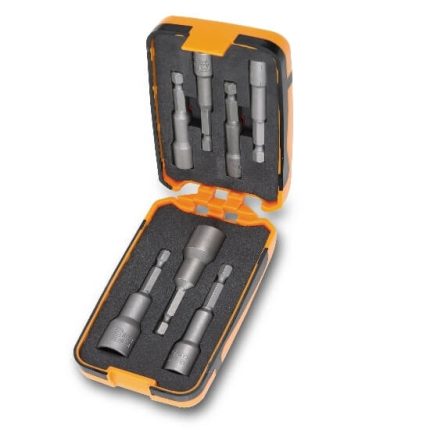 862F_A7 Jogo de 7 bits sextavados magnéticos com chaves de caixa