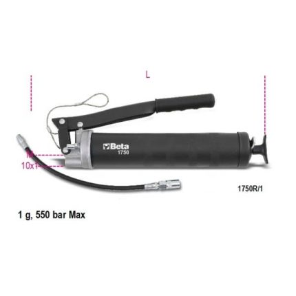Pistola de lubrificação manual - bomba de massa BETA
