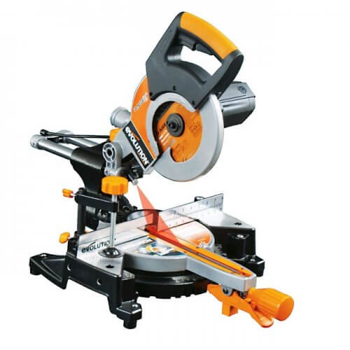 Serra Meia Esquadria Multifunções 210 mm Evolution Rage3-S